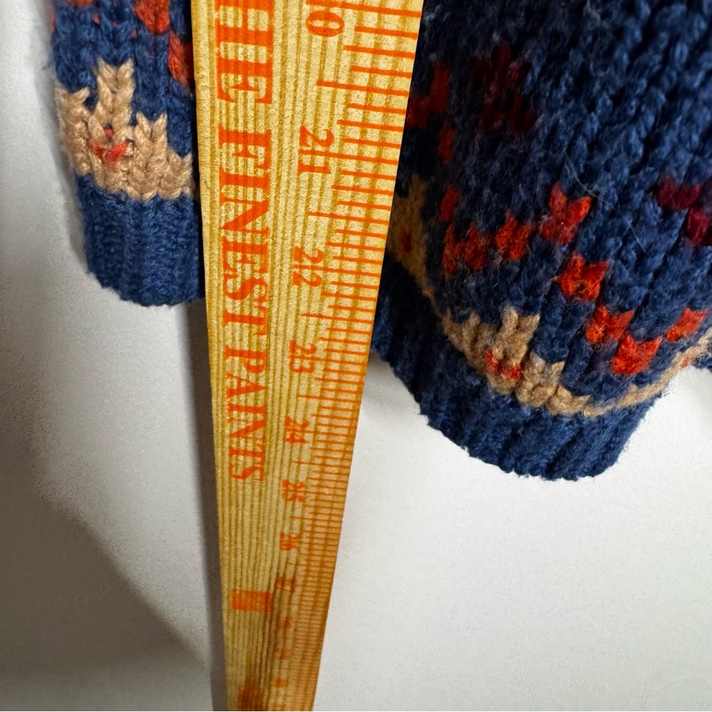 Anthropologie Sparrow Fair Isle Hooded Cardigan - Picture 5 of 8